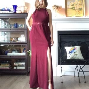Beautiful Burgundy Lulu's Dress